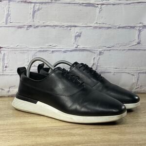 Wolf & Shepherd Crossover Longwing Men's 9.5 Black Leather Hybrid Dress Shoes